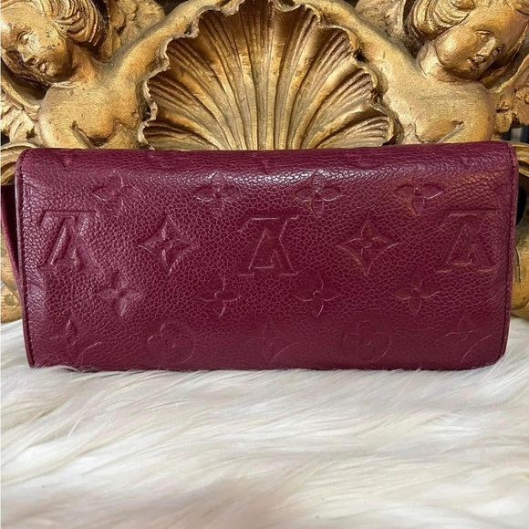 Louis Vuitton Burgundy Wallet - Picture 16 of 16